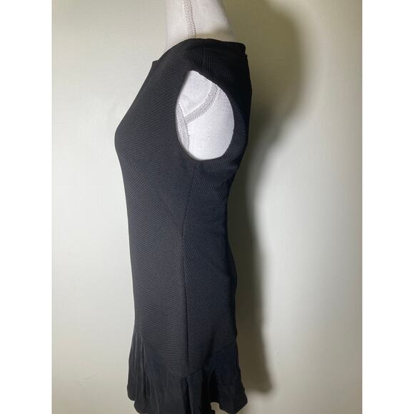 NWT Rebecca Taylor "Stacey Dress" Black Sleeveless Sheath Cocktail Dress Sz 2 - Picture 2 of 4